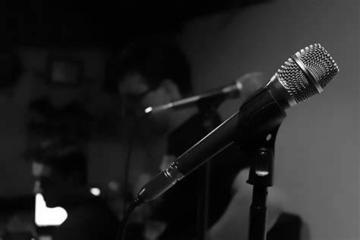 Performance, Black, Entertainment, Microphone, Black-and-white, Singing, Performing arts, Music, Monochrome photography, Singer, 