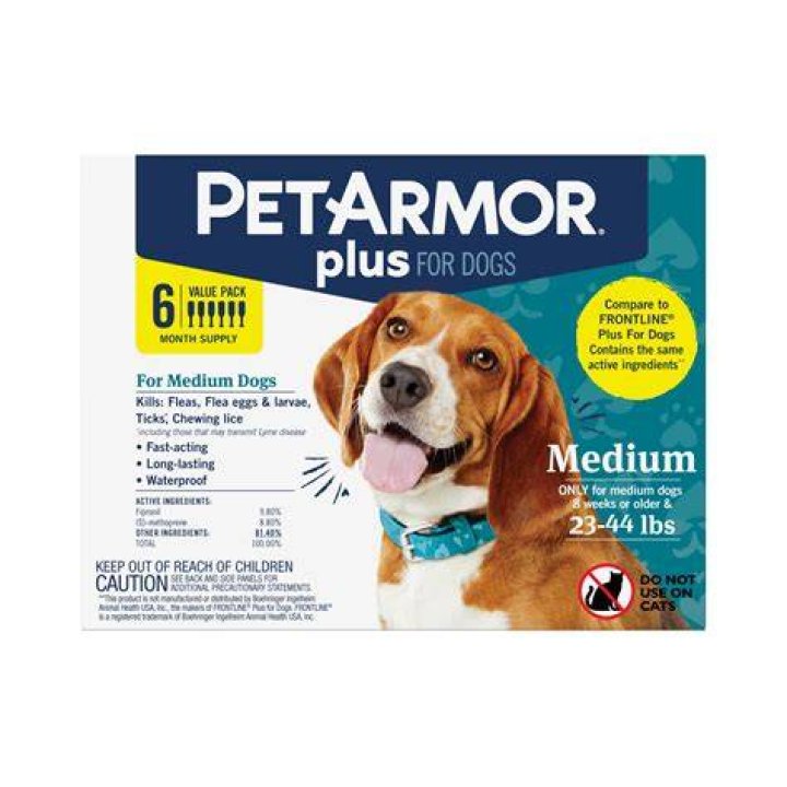 PetArmor Plus for Dogs Flea and Tick Prevention