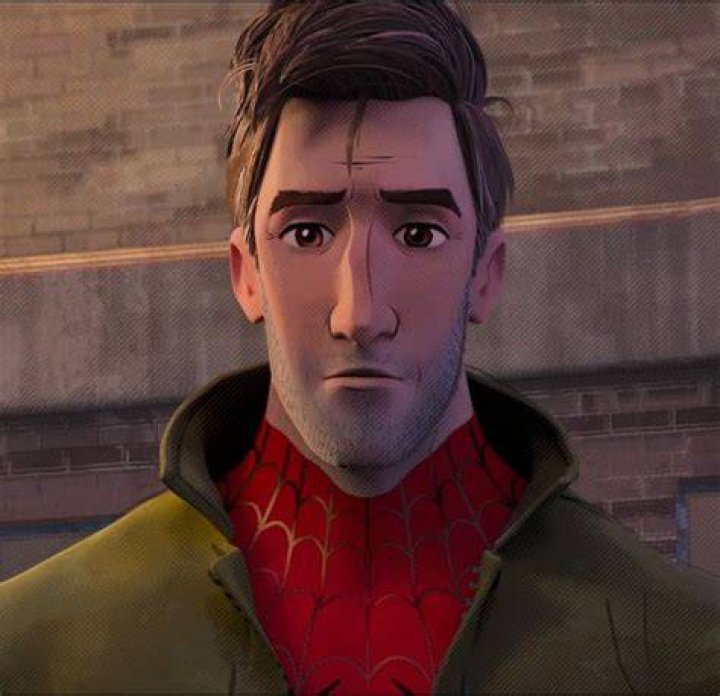 peter b parker in spider-man across the spider-verse trailer