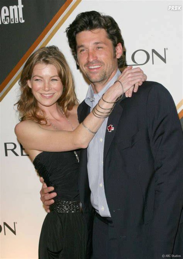 Photo Ellen Pompeo et Patrick Dempsey lors du tournage de la saison