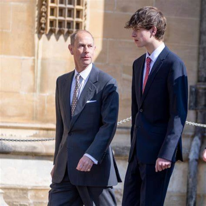 PHOTOS James Earl of Wessex at Easter Service 2023
