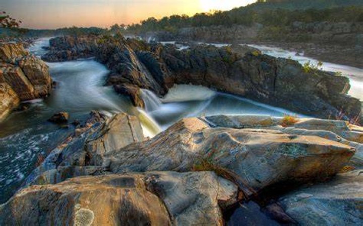 Picture HDRI Crag Nature river Stones