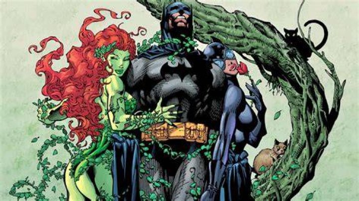 Poison Ivy captured Batman.