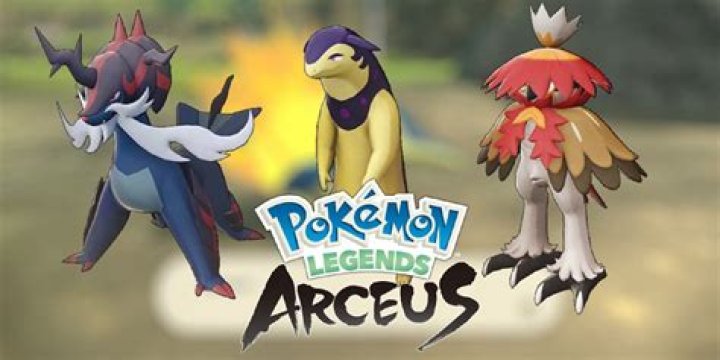 Pokemon Legends Arceus Starters Hisui