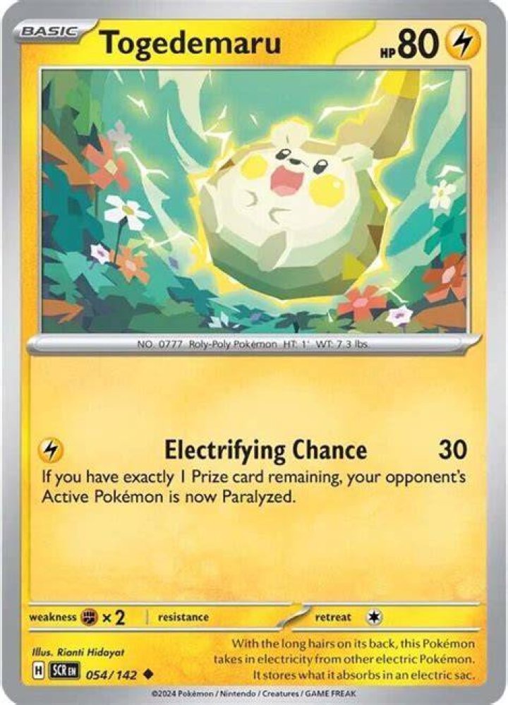Pokemon Togedamaru