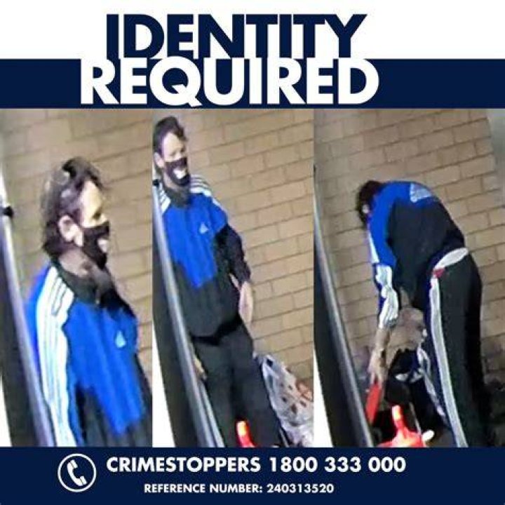 Police believe the tracksuit has been discarded in the Christchurch area.