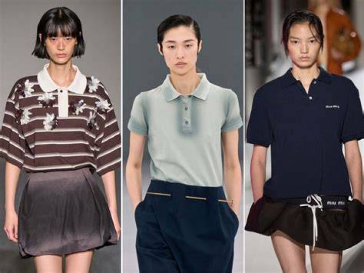 polo shirts on the catwalk polo shirts on the catwalk
