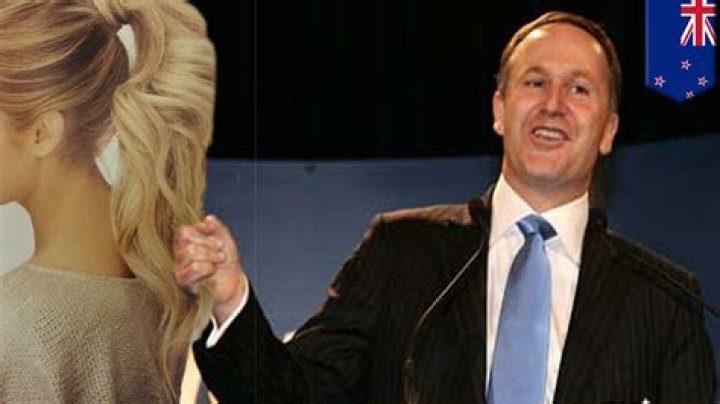 Ponytail pulling: 'A thing' John Key does