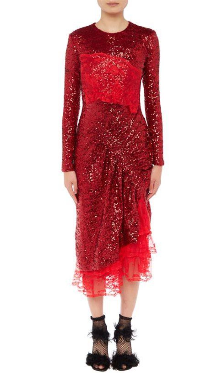 Preen red dress Preen red dress