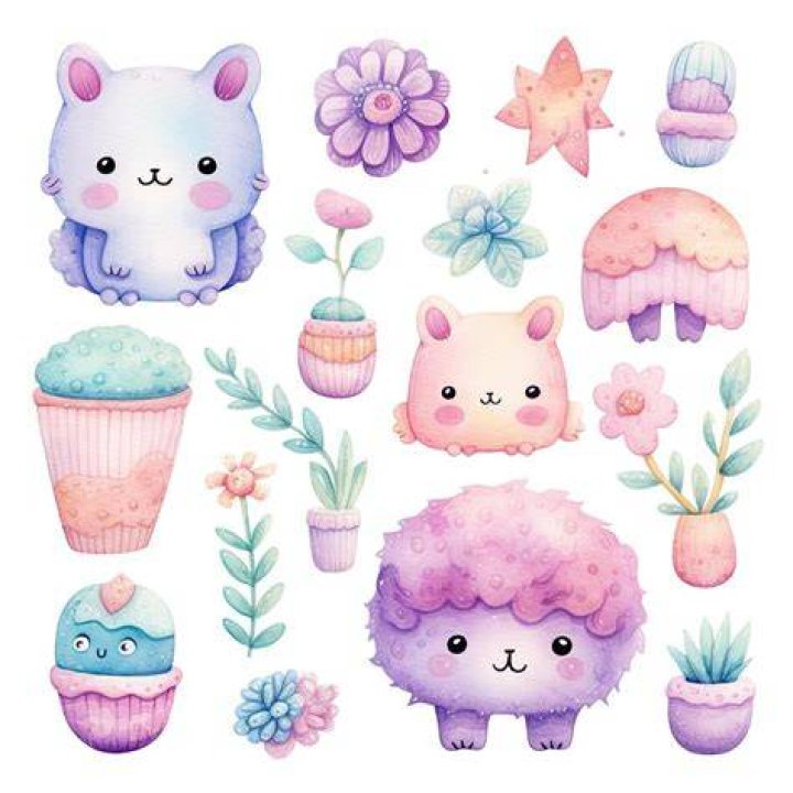 Premium Vector Set of cute Halloween doodles
