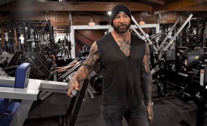 Video player poster image preview for Dave Bautista | Gym & Fridge