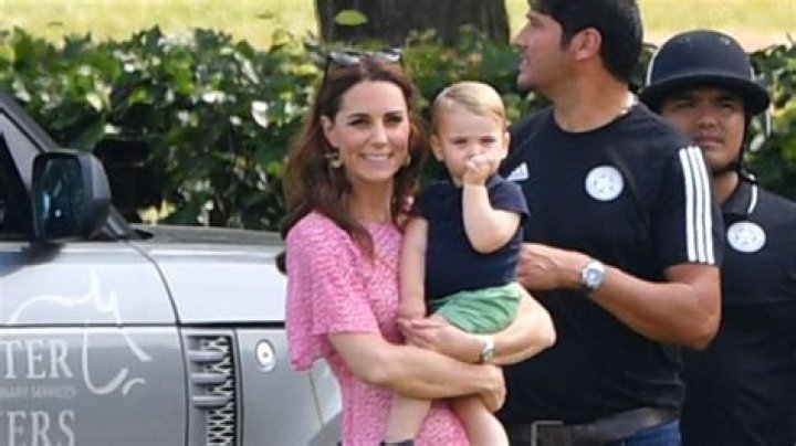 Prince Louis Wears Kate Middleton's Sunglasses at the Polo Match