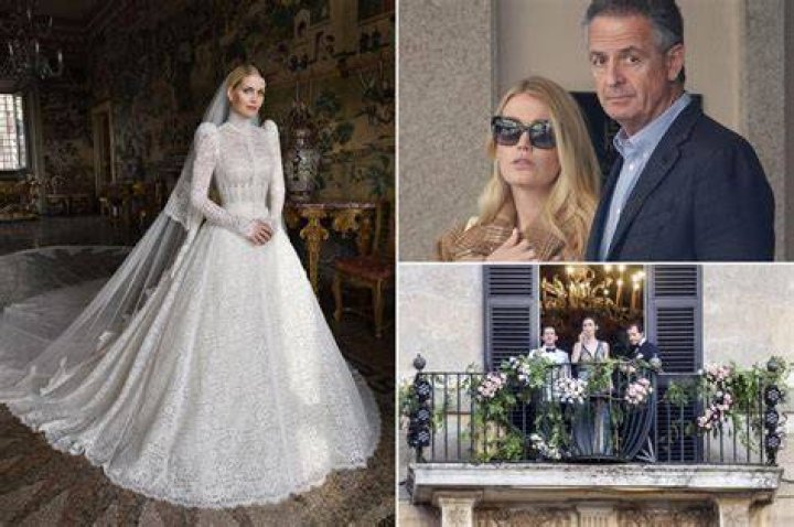 Princess Diana's niece Lady Kitty Spencer marries billionaire Michael Lewis