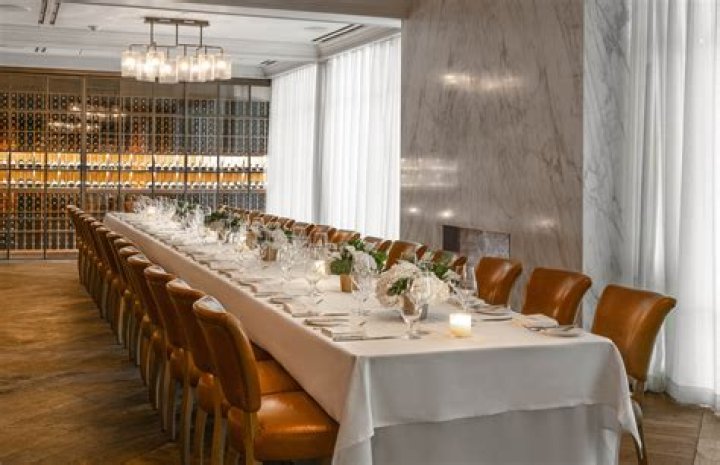 Private dining room and catering kitchen