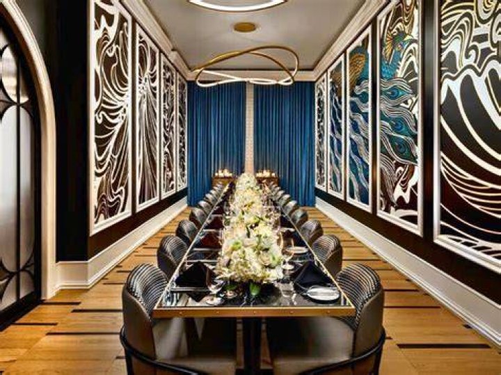 Private dining room and demonstration kitchen