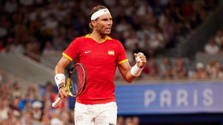 Rafael Nadal of Spain looks frustrated during his match against Alexander Zverev. Photo / Getty Images