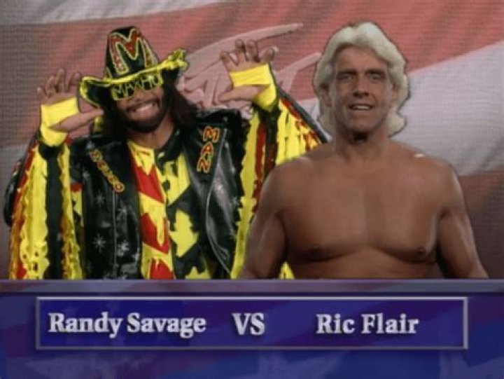Randy Savage v Ric Flair WrestleMania 8