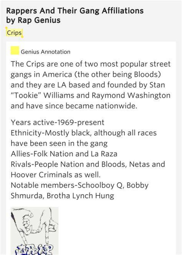 rappers gang affiliations rappers gang affiliations