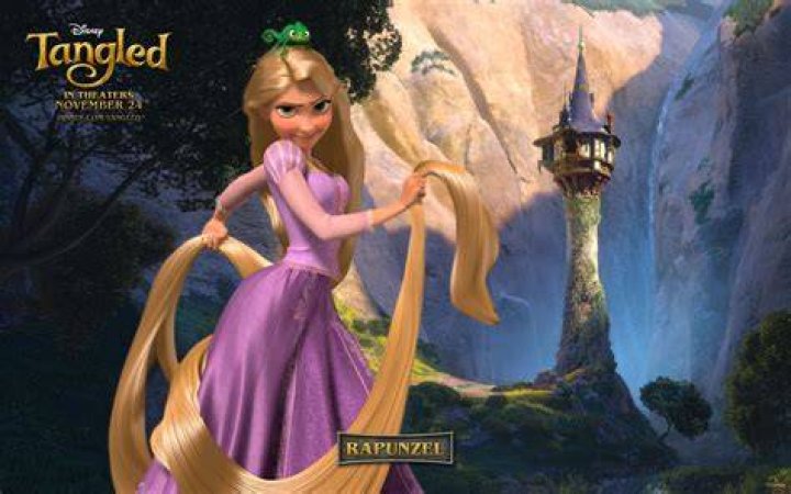 Rapunzel in Tangled