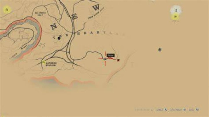 Red Dead Redemption 2: where to find the Whisky Tree