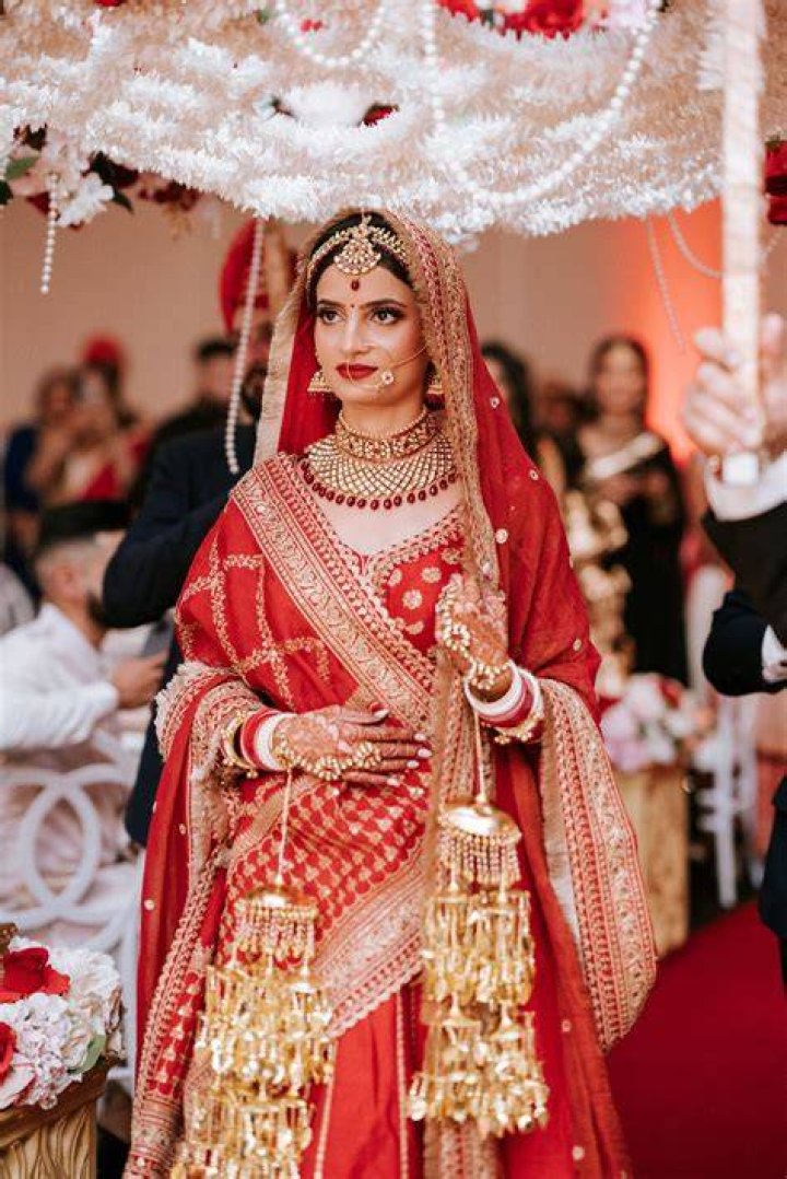 Red, Event, Ceremony, Bride, Wedding, Dress, Photography, Floral design, Tradition, 