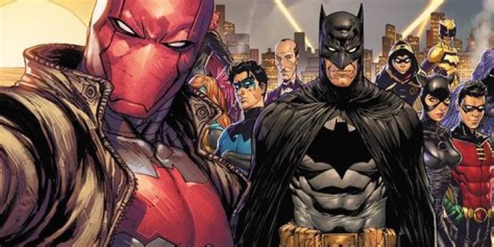Red Hood and the Bat Family from DC Comics