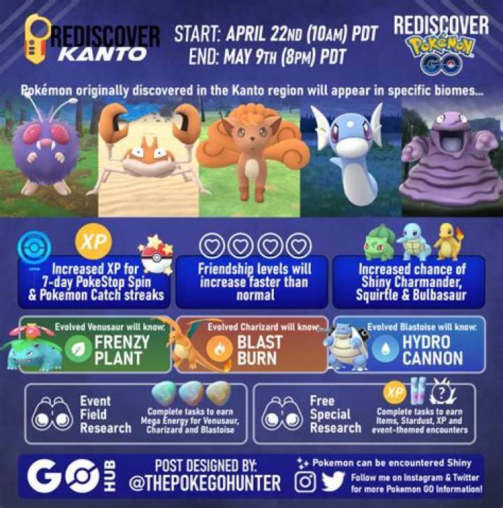 Rediscover Kanto - Event Promotional Image