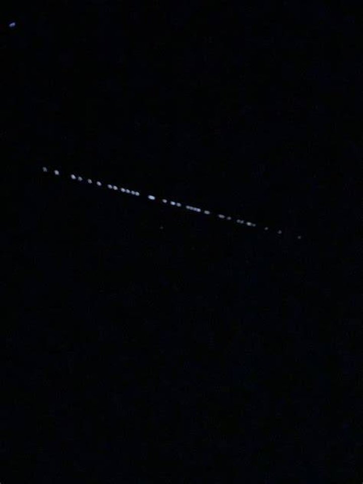 Residents across New Zealand spotted these lights tonight. Photo / Stu McPherson