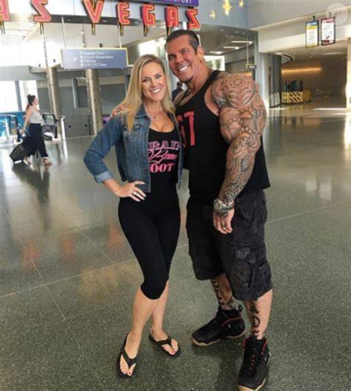 Rich Piana et sa compagne Chanel Jansen en vacances &agrave; Cancun, photo