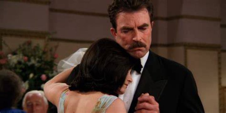 Richard comforts Monica in Friends.