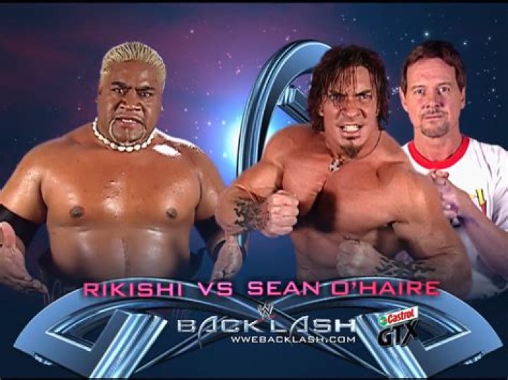 Rikishi vs Sean O'Haire WWE Backlash