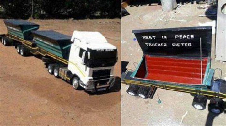 “RIP Trucker”: Gifted Artist Recreates Model Truck of Late Driver for His Family