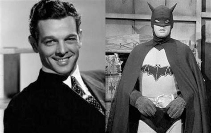 Robert Lowery in action as Batman.