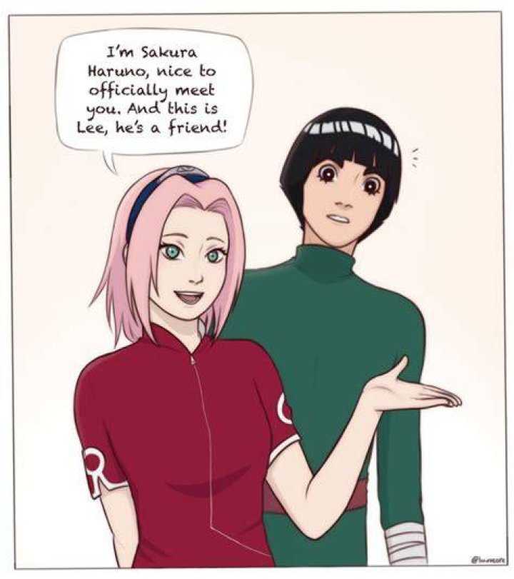 Rock Lee and Sakura