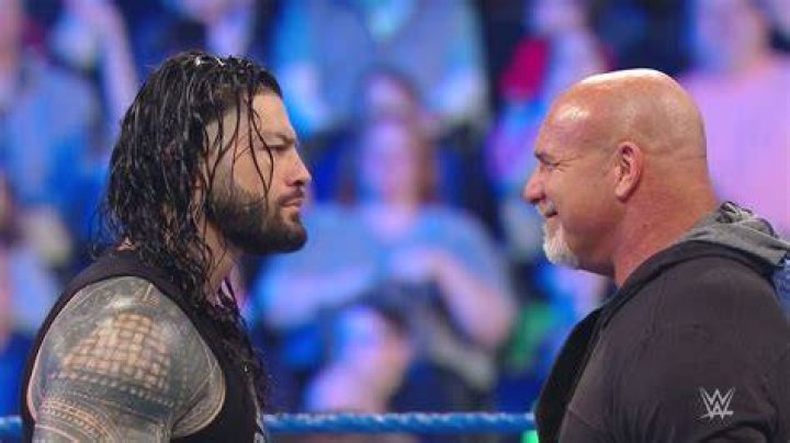 roman reigns and goldberg