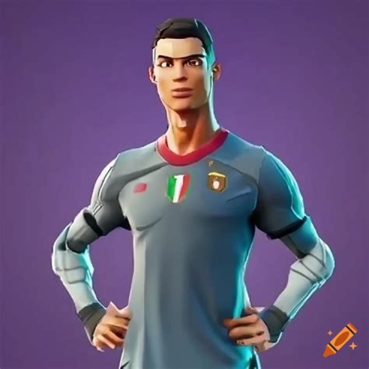 Ronaldo in fortnite on Craiyon