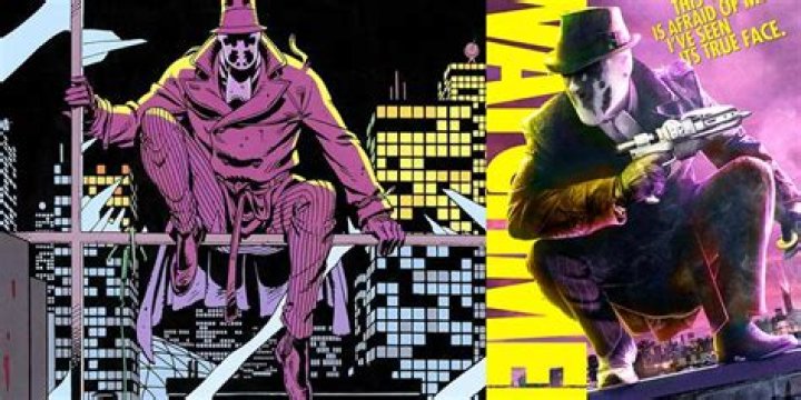 Rorshach costume - Comic vs Movie