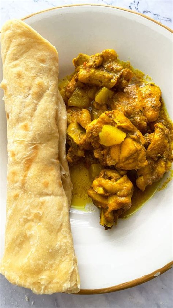 Roti and Indian curry