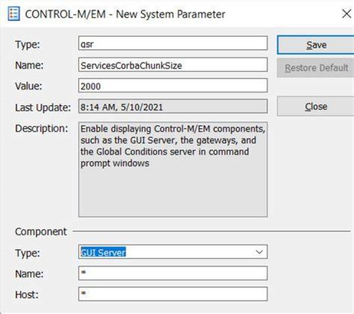 Run service - Documentation for Control-M Automation API 9.0.20