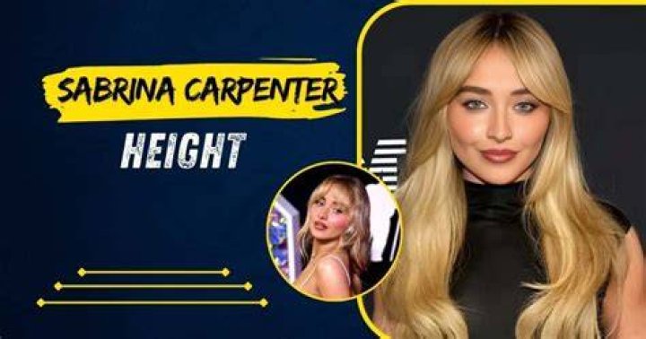 Sabrina Carpenter Height In Inches: Everything You Need To Know