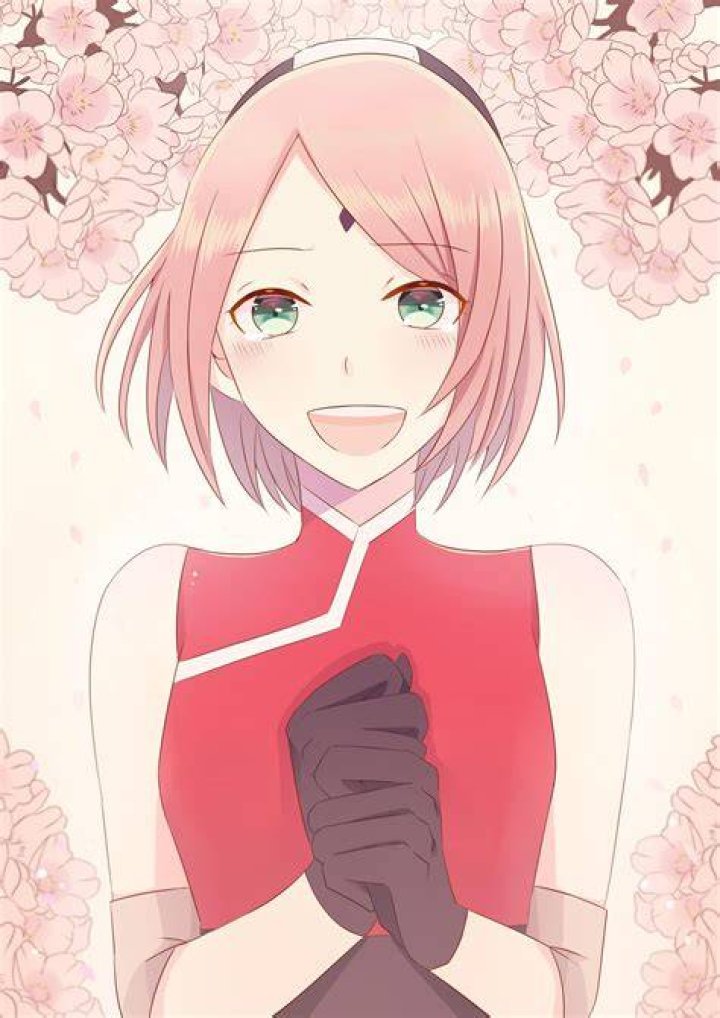 Sakura Haruno using handsigns to create clones of herself in Naruto