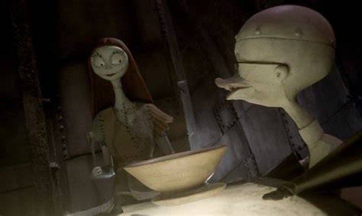 Sally and Dr Finklestein - The Nightmare Before Christmas