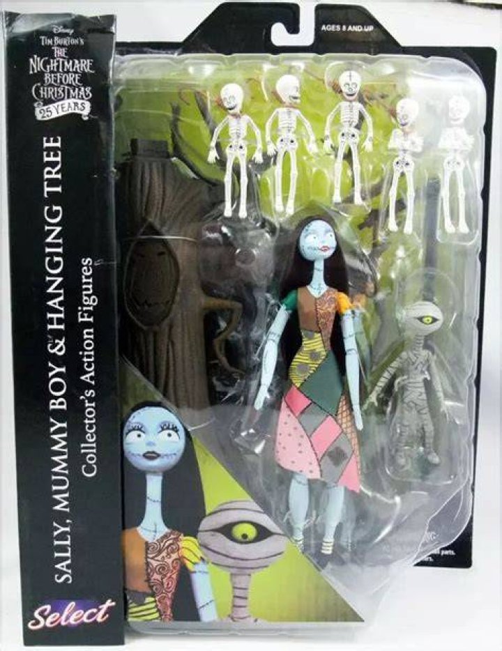 Sally with the Hanging Tree in The Nightmare Before Christmas