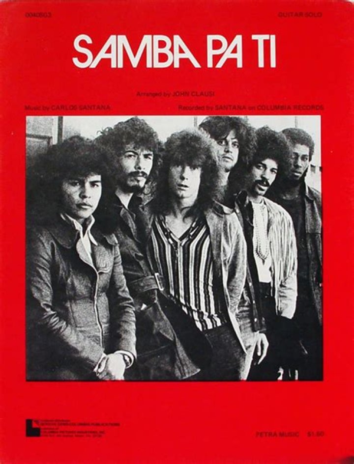 Samba Pa Ti Book by Santana, 1970 at Wolfgang's