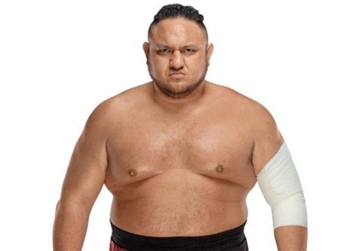 Samoa Joe wrestling in WWE