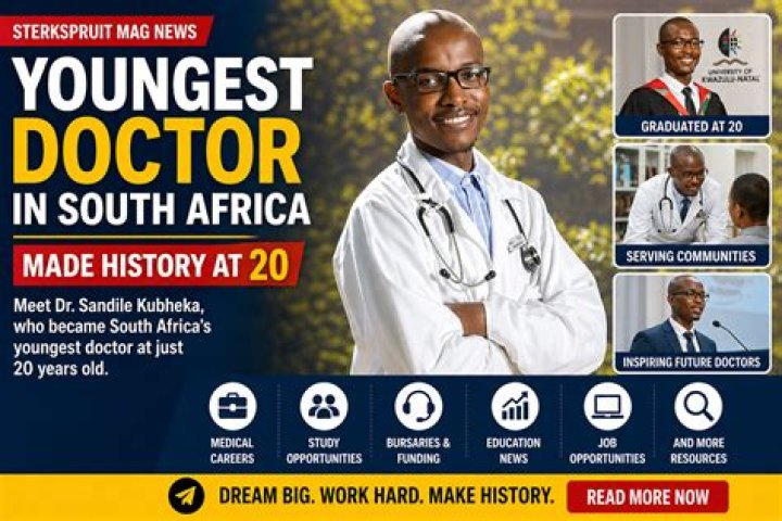 Sandile Kubheka: Mzansi’s Youngest Doctor’s Story of Hard Work Inspires South Africans