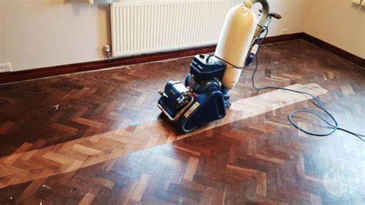 sanding floor