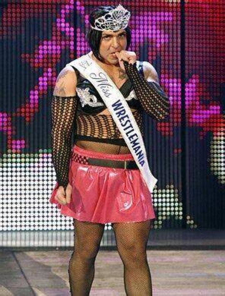 Santina Marella and Great Khali WWE