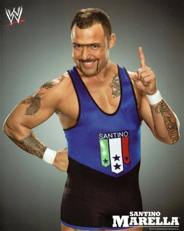 Santino Marella deploying The Cobra.&nbsp;