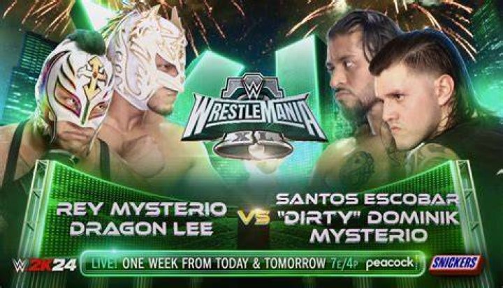 Santos Escobar vs. Rey Mysterio